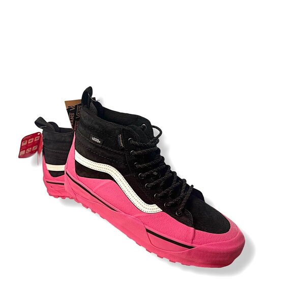 Vans Sk8-Hi MTE-2 Dip Insulated Boots Hot Pink / Black Primaloft US 8.5 / W 10 - Picture 3 of 12